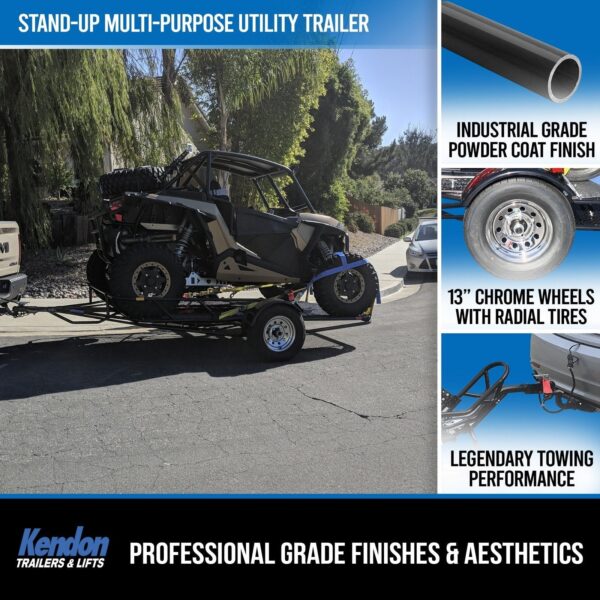 Stand-Up™ Utility Trailer Folding Multi-Purpose Utility Trailers - Image 5