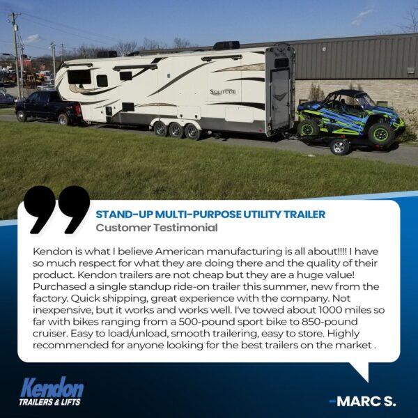 Stand-Up™ Utility Trailer Folding Multi-Purpose Utility Trailers - Image 6
