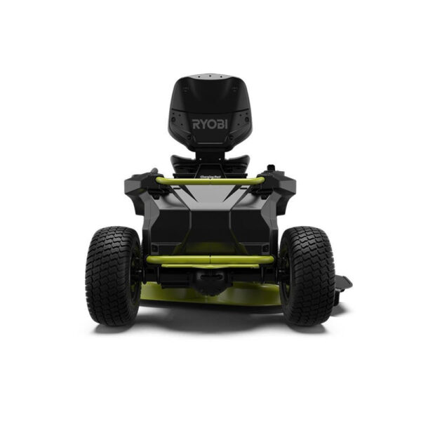 RYOBI 38 in. 100Ah Battery Electric Rear Engine Riding Lawn Mower and Bagging Kit - Image 6