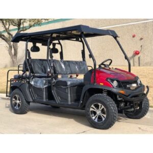 Gas Golf Cart 6 Seater GVX Limo EFI Utility Vehicle Six Passenger UTV 2WD/4WD - CAZADOR LIMO 400cc